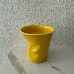 Vintage Cappuccino Cup, Revol Yellow 180ml